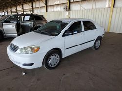 Salvage cars for sale from Copart Phoenix, AZ: 2007 Toyota Corolla CE