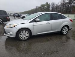 Salvage cars for sale from Copart Brookhaven, NY: 2012 Ford Focus SE