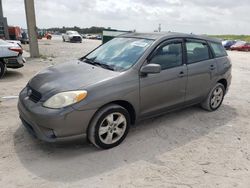 Salvage cars for sale from Copart West Palm Beach, FL: 2005 Toyota Corolla Matrix Base