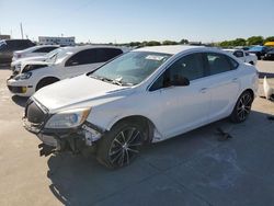 Salvage cars for sale from Copart Grand Prairie, TX: 2017 Buick Verano Sport Touring