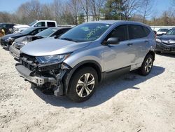 Salvage cars for sale at North Billerica, MA auction: 2019 Honda CR-V LX