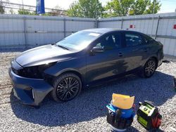 Salvage cars for sale at Walton, KY auction: 2024 KIA Forte GT Line