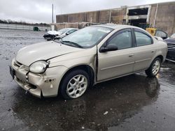 Salvage cars for sale at Fredericksburg, VA auction: 2002 Dodge Neon ES