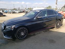 Salvage cars for sale at Los Angeles, CA auction: 2015 Mercedes-Benz C 300 4matic