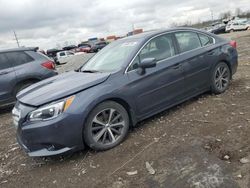 Subaru Legacy salvage cars for sale: 2017 Subaru Legacy 3.6R Limited