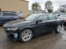 Chevrolet salvage cars for sale: 2015 Chevrolet Impala LT