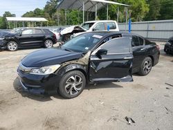 Salvage cars for sale at Savannah, GA auction: 2016 Honda Accord LX