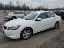 Salvage cars for sale at Leroy, NY auction: 2008 Honda Accord LXP