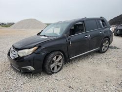 Vehiculos salvage en venta de Copart New Braunfels, TX: 2013 Toyota Highlander Limited