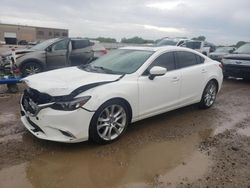 Salvage cars for sale at Kansas City, KS auction: 2017 Mazda 6 Grand Touring