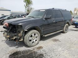 Salvage cars for sale from Copart Tulsa, OK: 2010 Ford Expedition EL Limited