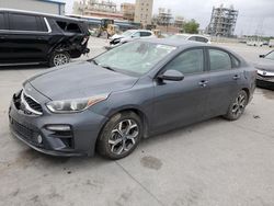 Salvage cars for sale from Copart New Orleans, LA: 2019 KIA Forte FE