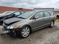 Salvage cars for sale from Copart Hueytown, AL: 2007 Honda Civic LX