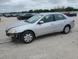 Salvage cars for sale from Copart San Antonio, TX: 2003 Honda Accord LX