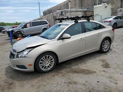 Salvage cars for sale at Fredericksburg, VA auction: 2012 Chevrolet Cruze ECO