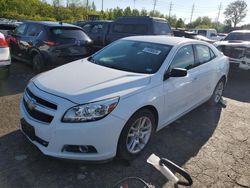 Chevrolet salvage cars for sale: 2013 Chevrolet Malibu 2LT