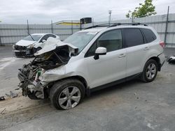 Salvage cars for sale at Antelope, CA auction: 2015 Subaru Forester 2.5I Premium
