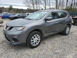 Vehiculos salvage en venta de Copart Candia, NH: 2015 Nissan Rogue S