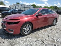 Salvage cars for sale at Prairie Grove, AR auction: 2017 Chevrolet Malibu LT