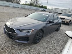 Salvage cars for sale at Bridgeton, MO auction: 2021 Acura TLX Technology