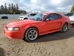Salvage cars for sale from Copart Bowmanville, ON: 2000 Ford Mustang