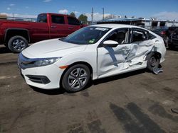 Salvage cars for sale at Denver, CO auction: 2016 Honda Civic LX