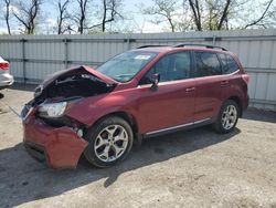 Salvage cars for sale at West Mifflin, PA auction: 2017 Subaru Forester 2.5I Touring