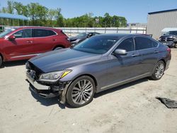 Salvage cars for sale at Spartanburg, SC auction: 2015 Hyundai Genesis 5.0L