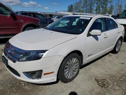 Ford salvage cars for sale: 2011 Ford Fusion Hybrid