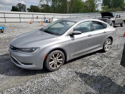 Salvage cars for sale at Gastonia, NC auction: 2015 Chrysler 200 Limited