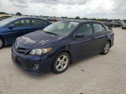 Salvage cars for sale at San Antonio, TX auction: 2012 Toyota Corolla Base