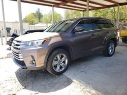 Salvage cars for sale from Copart Hueytown, AL: 2019 Toyota Highlander Limited