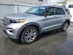 Salvage cars for sale from Copart Opa Locka, FL: 2021 Ford Explorer Limited