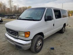Salvage cars for sale at Waldorf, MD auction: 2003 Ford Econoline E350 Super Duty Wagon