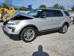 Salvage cars for sale at Walton, KY auction: 2018 Ford Explorer XLT