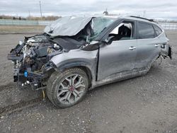 Salvage cars for sale from Copart Ontario Auction, ON: 2021 KIA Seltos SX