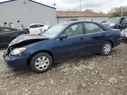 Salvage cars for sale at Columbus, OH auction: 2004 Toyota Camry LE