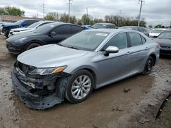 Salvage cars for sale at Columbus, OH auction: 2020 Toyota Camry LE