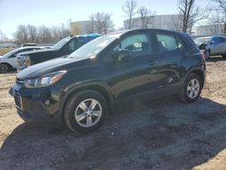 Salvage cars for sale at Central Square, NY auction: 2020 Chevrolet Trax LS