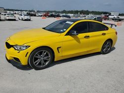 Salvage cars for sale from Copart Houston, TX: 2016 BMW 428 I Gran Coupe Sulev