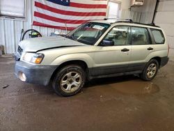 Salvage cars for sale at Lyman, ME auction: 2005 Subaru Forester 2.5X