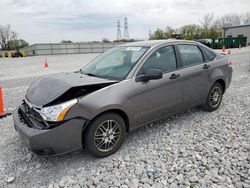 Salvage cars for sale at Barberton, OH auction: 2010 Ford Focus SE