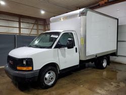 Salvage trucks for sale at Columbia Station, OH auction: 2016 GMC Savana Cutaway G3500