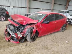 Honda Civic Sport salvage cars for sale: 2020 Honda Civic Sport