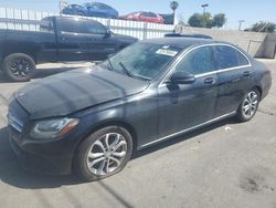 Salvage cars for sale at Colton, CA auction: 2016 Mercedes-Benz C300