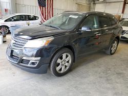 Salvage cars for sale at Mcfarland, WI auction: 2017 Chevrolet Traverse LT