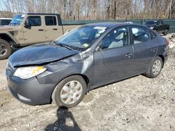 Salvage cars for sale from Copart Candia, NH: 2009 Hyundai Elantra GLS