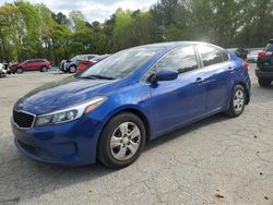 Salvage cars for sale from Copart Austell, GA: 2017 KIA Forte LX