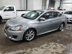 Salvage cars for sale at Ham Lake, MN auction: 2013 Nissan Sentra S