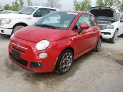 Salvage cars for sale from Copart Bridgeton, MO: 2015 Fiat 500 Sport